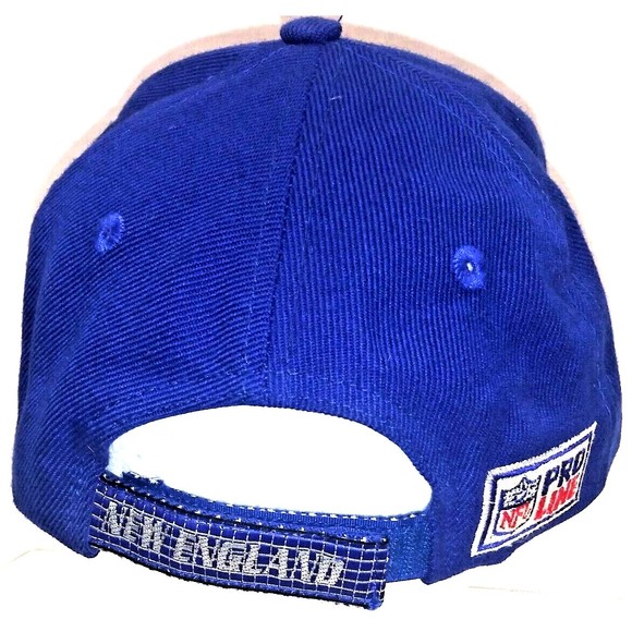Vintage New England Patriots NFL Pro Line Logo Athletics Cap Hat Hook & Loop 90s - Picture 3 of 9